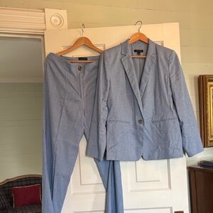 Ann Taylor Light Blue Women's Pantsuit
